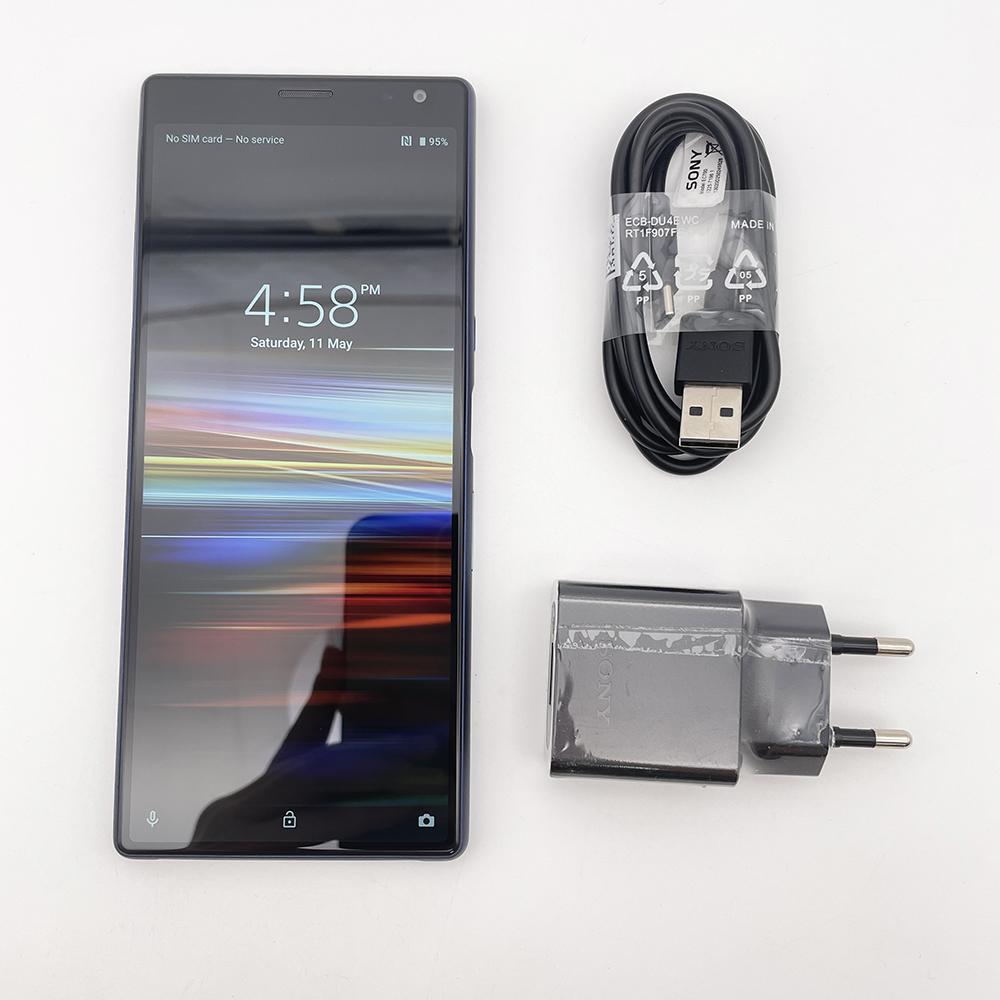 90% New Refurbished Sony Original Sony Xperia 10 Plus I3213 Single SIM I4213 Dual SIM 4G 6GB RAM 64GB ROM Mobile Phone