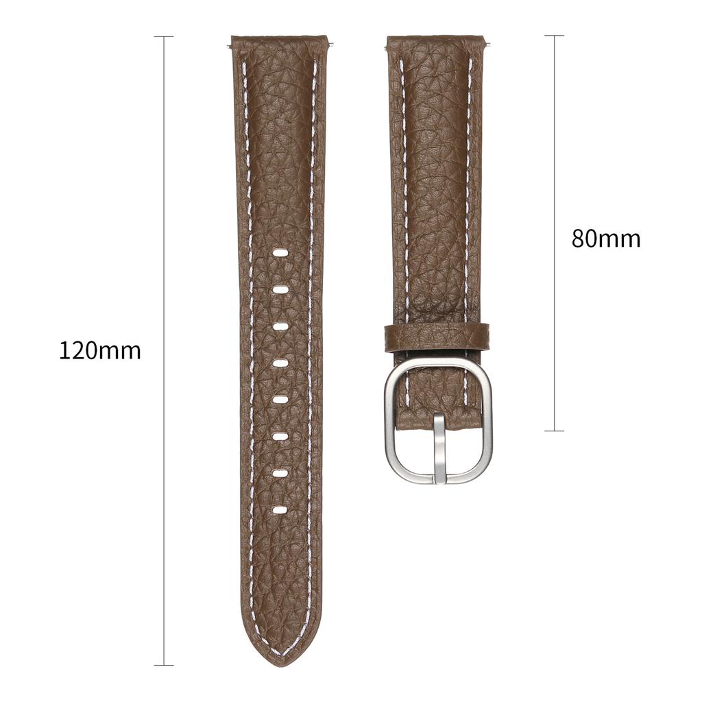 18mm Watch Band For Huawei Watch GT 5 Pro 42mm/GT 5 41mm/GT 4 41mm/Garmin Venu 3S ,Genuine Cow Leather Smartwatch Strap