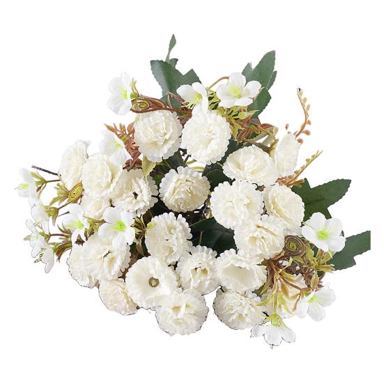 Букет искусственных цветов Реалистичный на ощупь Не увядающие Искусственные цветы Центральный элемент стола Свадьба Вечеринка Домашний декор