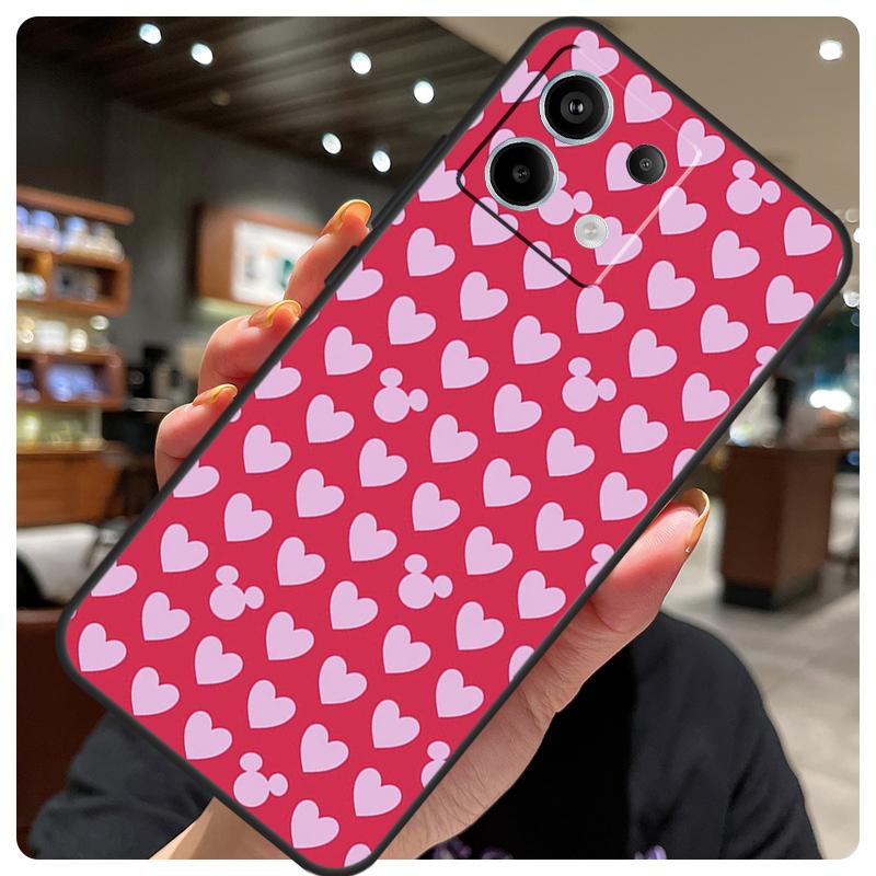 Чехол Мультяшное Сердце Для Девочек Для Xiaomi Redmi Note 14 10 11 12 13 15 Pro Plus Чехол Для Redmi 15 15C 14C 10C 12C 13C