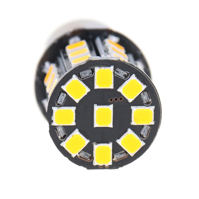 2 шт. 1156 Ba15S 2835 33-Smd желтые светодиодные лампы для указателей поворота автомобиля, стоп-сигналы
