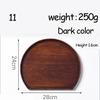 Овальные подносы для сервировки Столовая посуда Подставки под десерты Чайные подставки под блюдца Кофейные подставки Деревянные подставки для хранения тарелок Дисплей для еды Декор для дома и отеля
