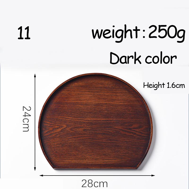 Овальные подносы для сервировки Столовая посуда Подставки под десерты Чайные подставки под блюдца Кофейные подставки Деревянные подставки для хранения тарелок Дисплей для еды Декор для дома и отеля