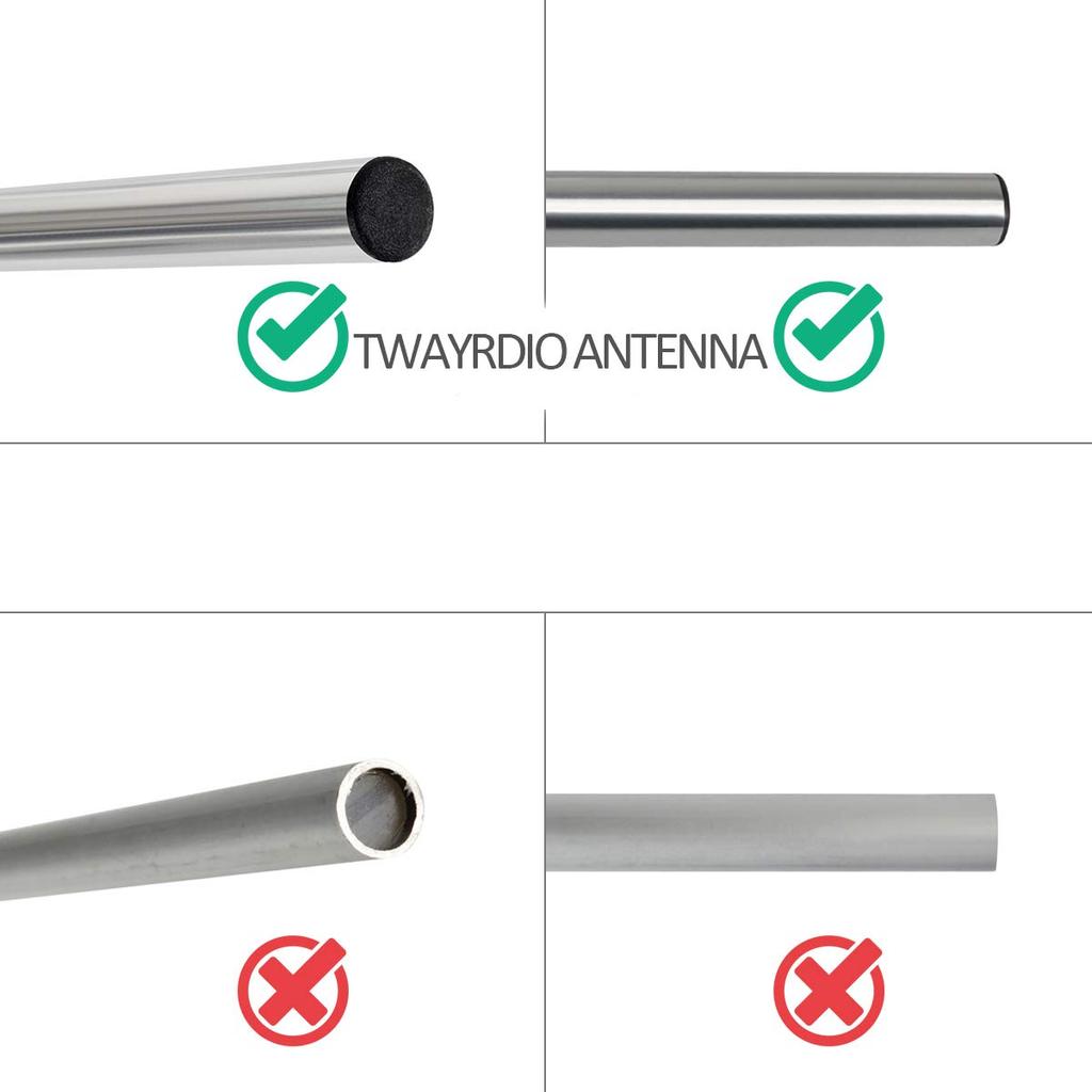 TWAYRDIO Dual Band 8 Element Yagi Antenna High Gain High Gain Outdoor Antenna Installation Required For Radios For Amateur Radio 144/430MHz