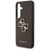 Etui do Samsung Galaxy S25 Plus Guess Grained 4G Classic Brązowe