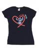 Womens/Ladies Lilo & Stitch Love You Mum Cotton T-Shirt