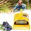 Portable Blueberry Harvester Lightweight Fruit Picker Tool Rake Comb Collection Scoop For Orchard With Comfort Handle