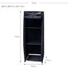 Стеллаж TRI Derek W110 D31 SLW239 Сворачивающийся POLY-OLIVE Размер прибл.. H39.5