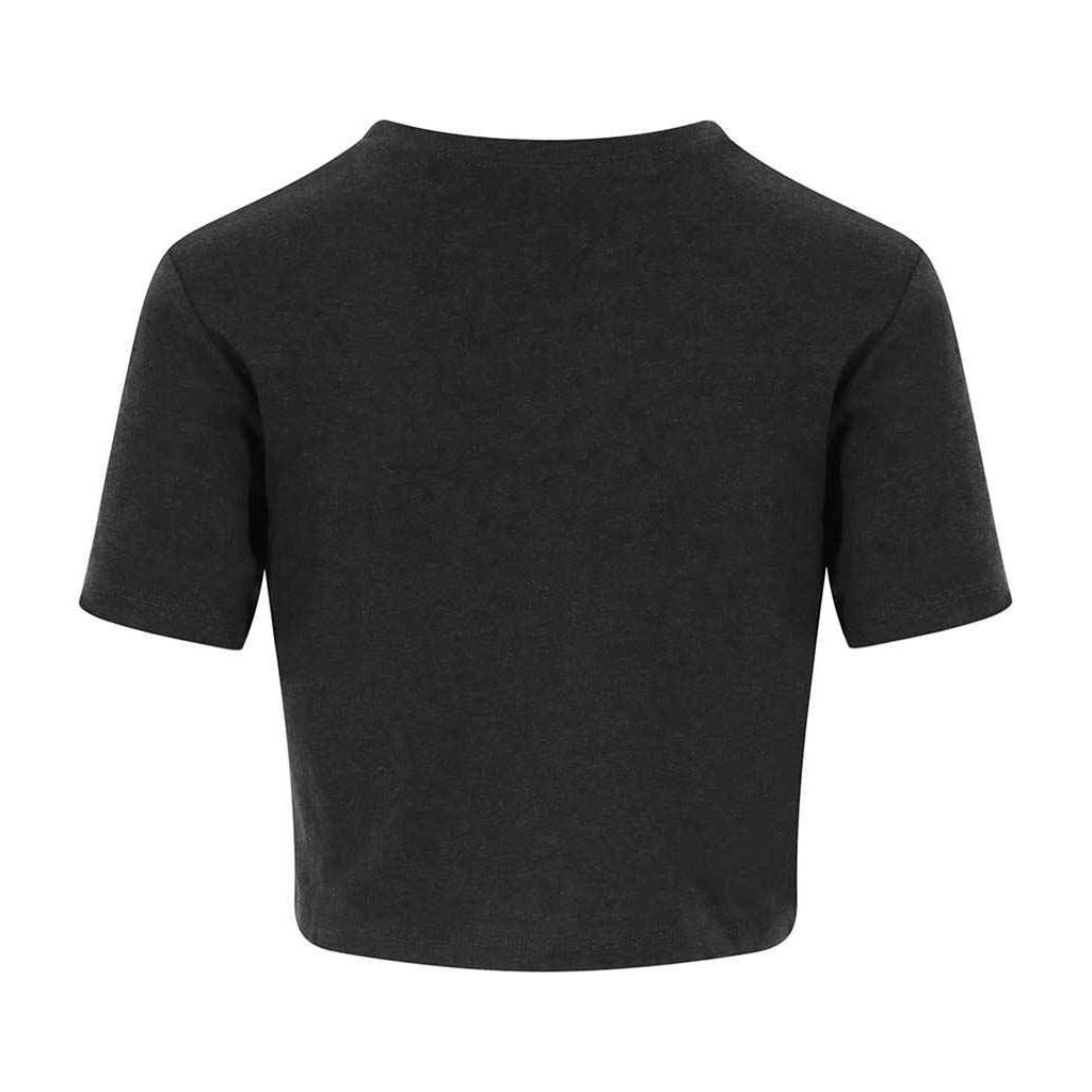 Awdis Женская укороченная футболка Tri-Blend Just Ts Girlie