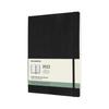 Moleskine Notebook 2022 January Start 12 Months Weekly Diary Black Soft Cover XL Size Black DSB12WN4Y22