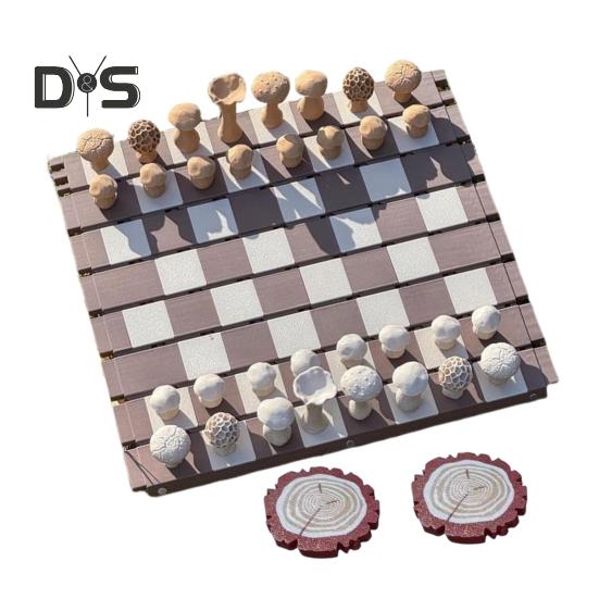 1 набор магнитных лесных грибов, шахматная игра с рулоном, доска для шахмат для детей и взрослых, портативная образовательная дорожная настольная игра-шашка