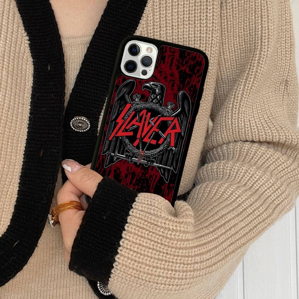 S-Slayers Band For IPhone 17 16 15 14 13 12 11 Pro Max Plus Mini PC+TPU Back Phone Cover