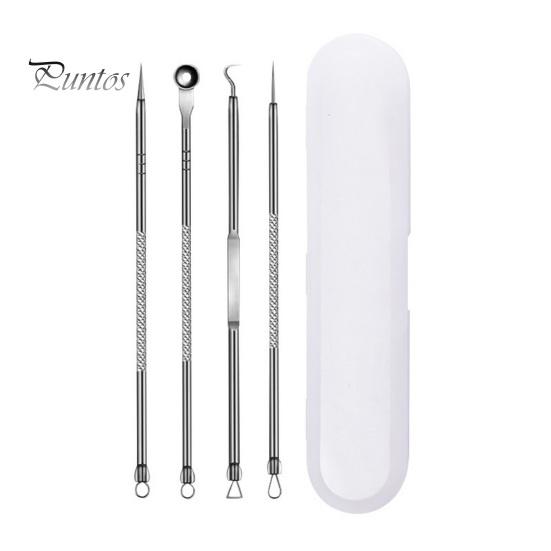 Ультратонкий Нет. 5 ячеек, зажим для прыщей, угрей, игла от прыщей из нержавеющей стали, пинцет, салон красоты, инструменты для очистки пор, ухода за лицом