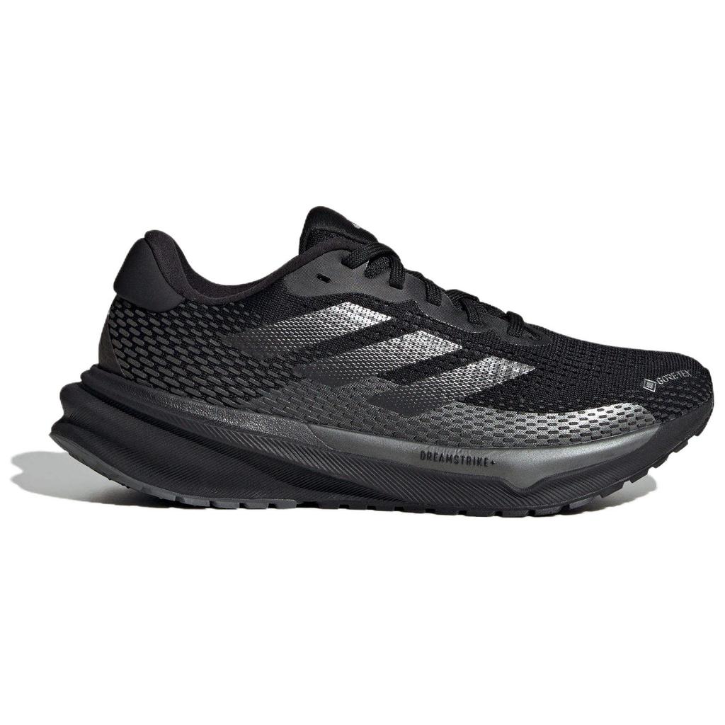 adidas Supernova GORE-TEX Мягкие Удобные Нескользящие Прочные Кроссовки с Низким Верхом для Бега Женские кроссовки Черный ID6304