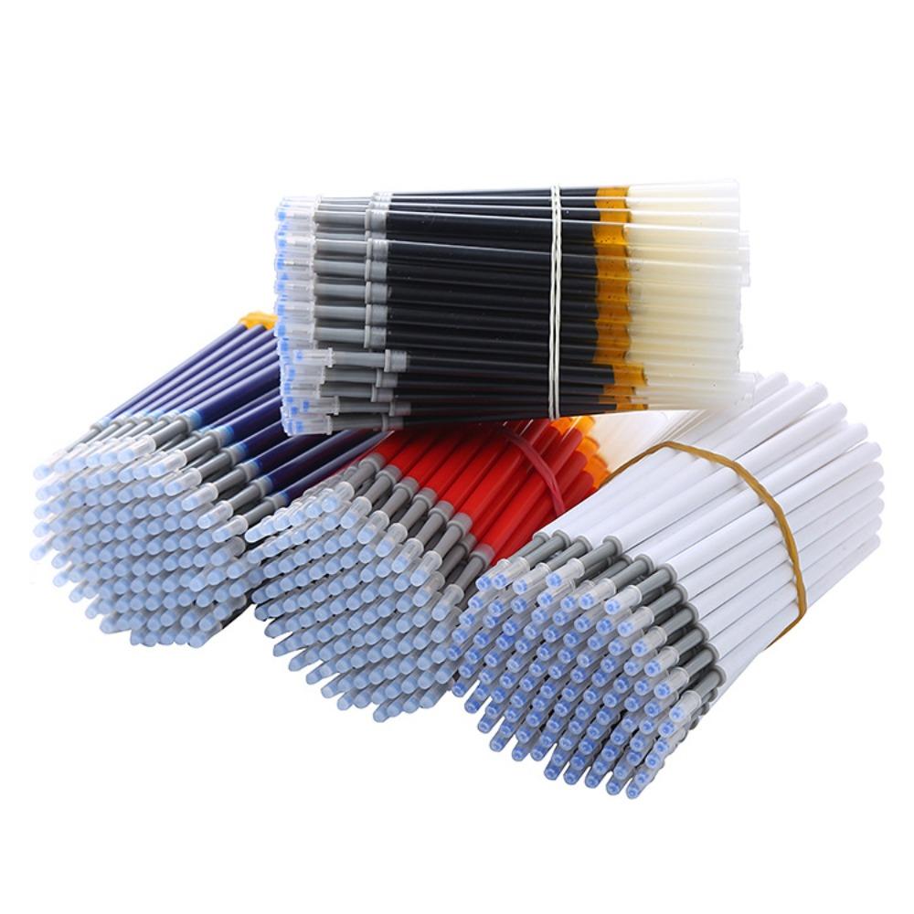 30 шт. Гелевая ручка с большим запасом чернил, 0,5 мм, Универсальный пишущий инструмент, Нейтральный стержень, Учебные принадлежности