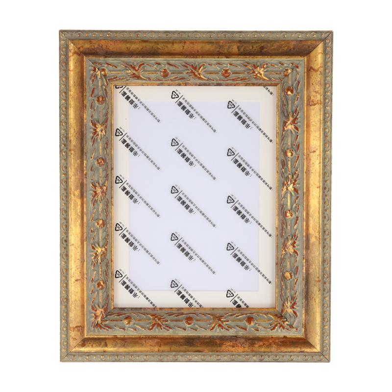 1PC Resin Art Gallery Decorative Frame Creative Square American Style Photo Frame Artwork Display Accessories