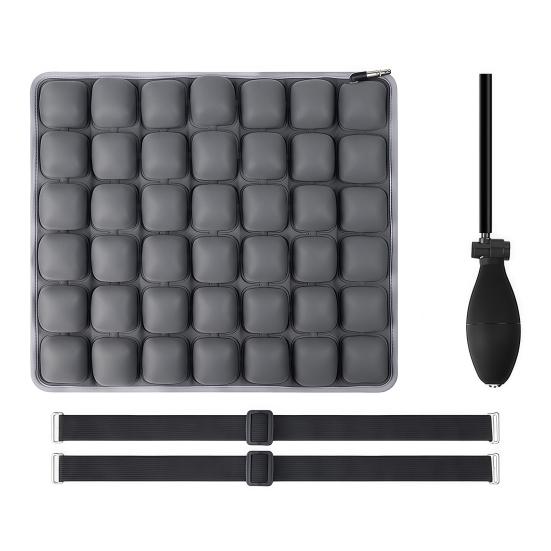 Inflatable Air Cushion for Office Chair Portable TPU Seat Pad with Built-in Pump Foldable Hip Support