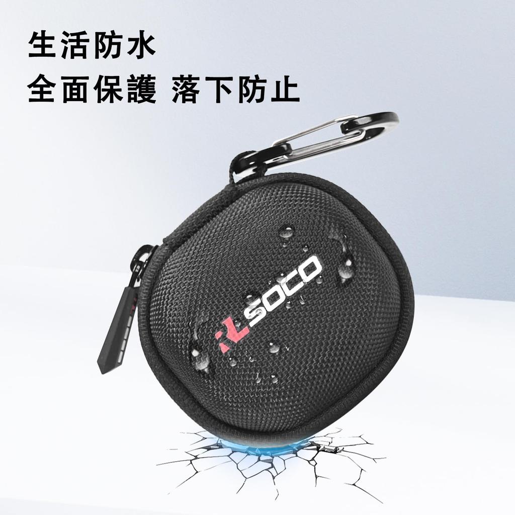 Чехол RLSOCO для Earfun Air Pro 4, совместимый с полностью беспроводными наушниками Earfun Air Pro 4 (черный)