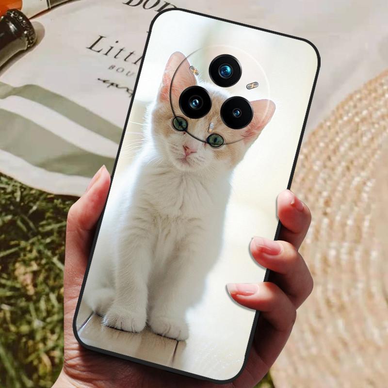 For Realme 14 Pro Plus Case Soft TPU Silicone Back Cover for Realme 14 Pro + Phone Cases Realme 14x 5G Global Cute Cartoon Capa