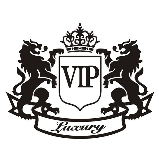 Двойная львиная корона VIP-письмо мотоцикла украшение автомобиля светоотражающая наклейка наклейка