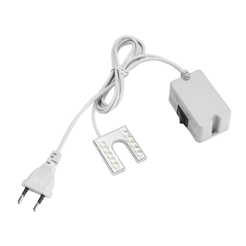 LED Light Flexible Gooseneck Lamp with Magnetic Base for Sewing Machine