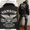 Eagle Emblem Deck Jacket Embroidery Military Black XL [Banson] N-1 NVJK-2210