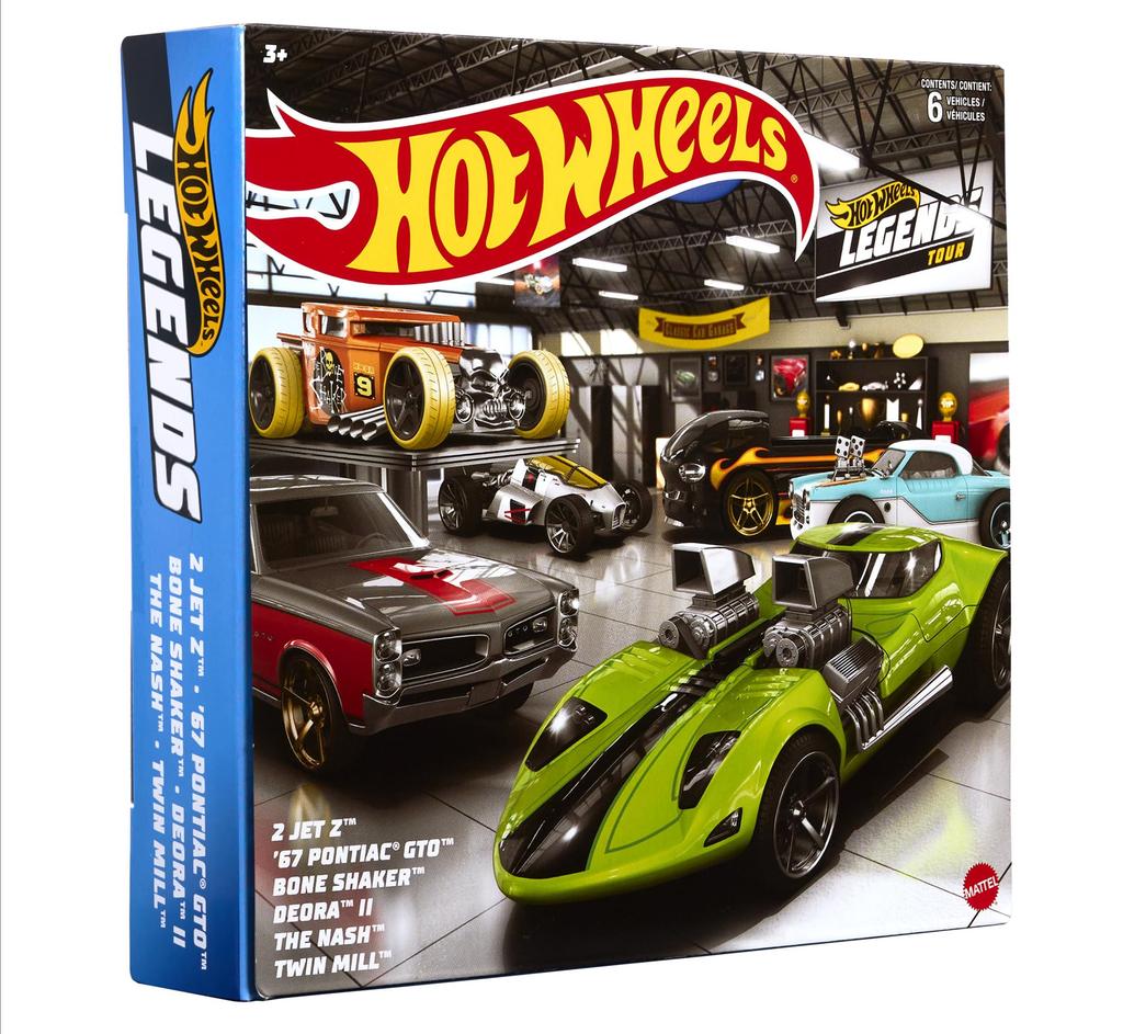 Hot Wheels Legend Multipack, возраст 3 года и HDH52 [3 вверх]