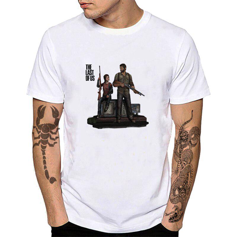 Футболка Last Of Us Part Ii Ellie S Tattoo Lou с принтом жирафа в стиле игры