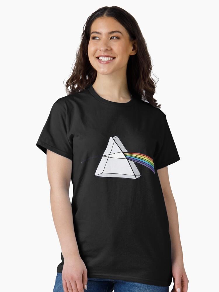 Pink Floyd rainbow of triangle Classic T-Shirt