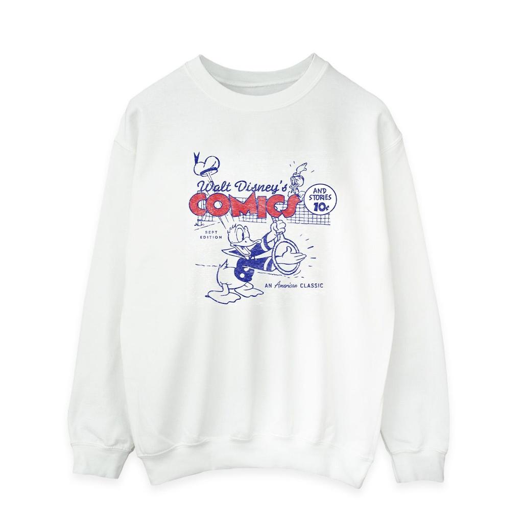 Disney Mens Donald Duck Comics Sweatshirt