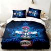 Akaza Demon Slayer 3pc Set Perfect for Bedroom Use Comfortable Bedding Set Includes a Duvet Cover and Two Pillowcases Ideal Birthday or Christmas Gift