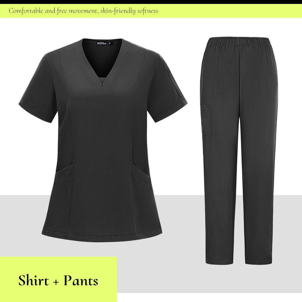 Унисекс быстросохнущий костюм для стоматологической клиники и хирургический халат