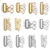 Jewelry Accessories Tube Lock Connectors Slide Clasp Lock Jewelry Clasps Necklace Spacer Clasp