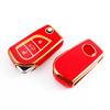 3 Buttons TPU Shell Fob Holder for Toyota Auris Corolla Reiz Avensis Verso Yaris Aygo Rav4 Scion TC IM Car Remote Key Case Cover
