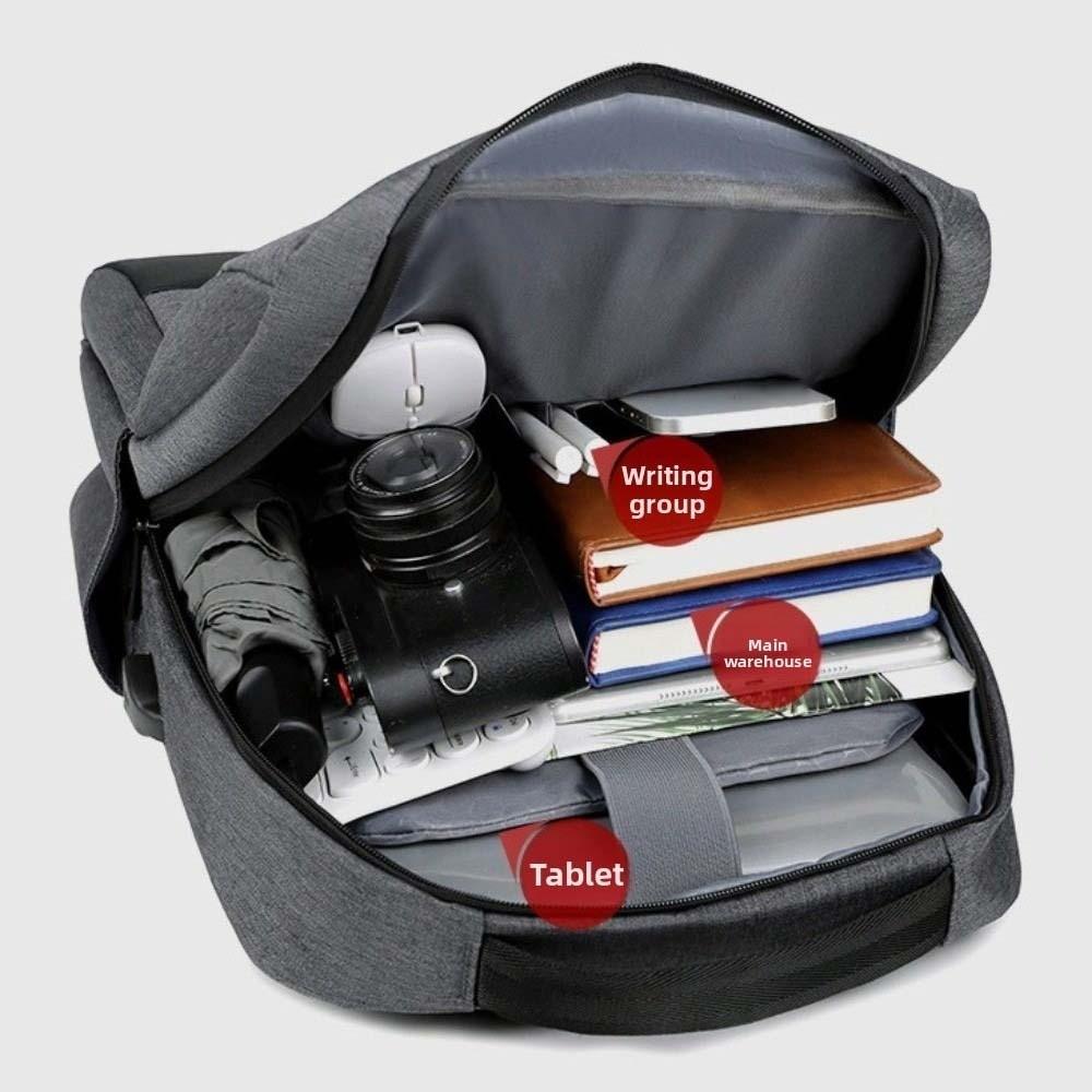 Large Capacity Student School Bag Oxford Cloth Travel Knapsack Laptop Bag  Teens Student