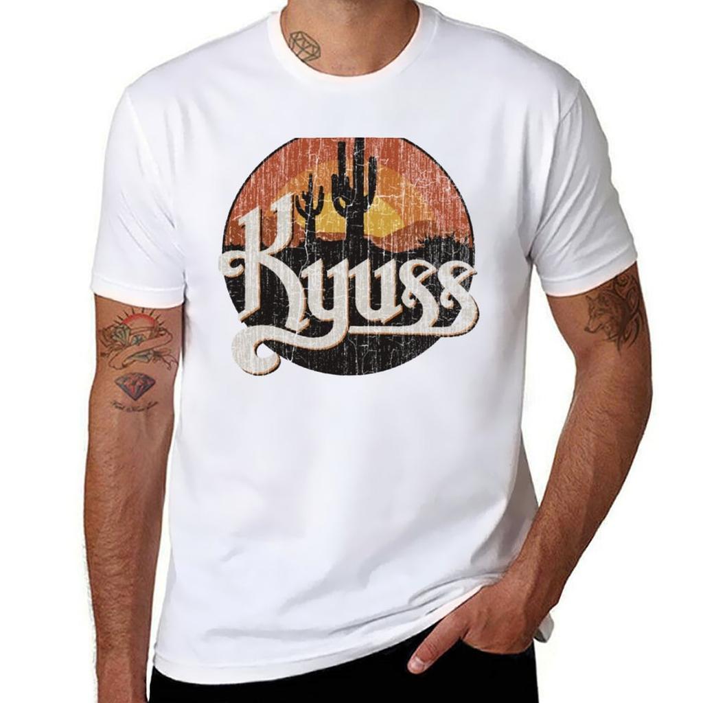 Kyuss Sunset 1987 Tshirt Fashion Pattern Printed Tee Shirt