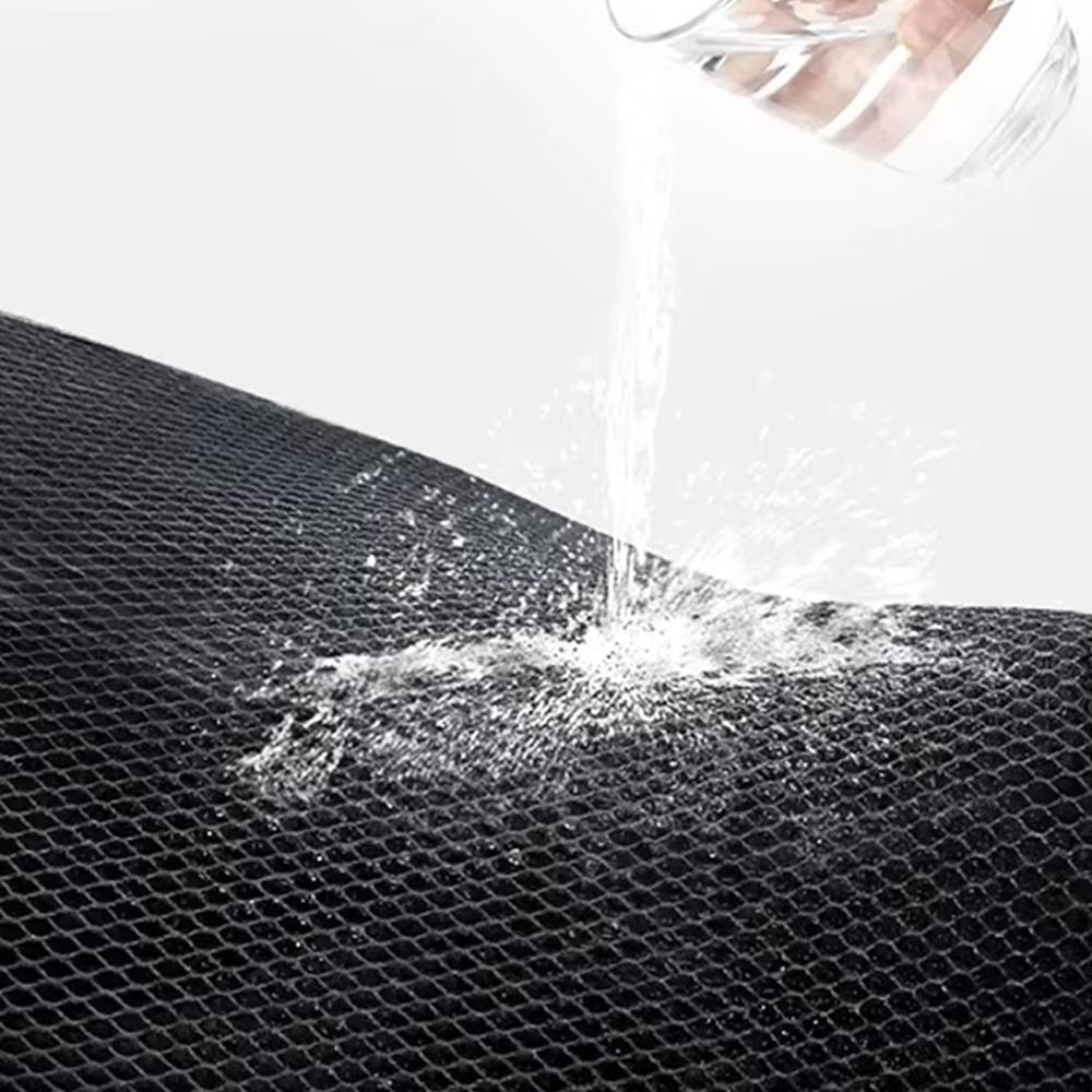 Летняя прохладная 3D сетка Чехол-подушка на сиденье мотоцикла Дышащие чехлы на сиденье скутера Противоскользящий чехол Защитная накладка на сиденье мотоцикла