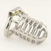 Penis Lock Chastity Cage Big Size Stainless Steel Male Chastity Devices with Arc Cock Ring Adult Sex Toys Men Chastity Cage 18+