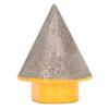 Diamond Beveling Chamfer Bit 60 Degree 80 Grit High Hardness Hole Shaping Widening Countersink Bit for Ceramic