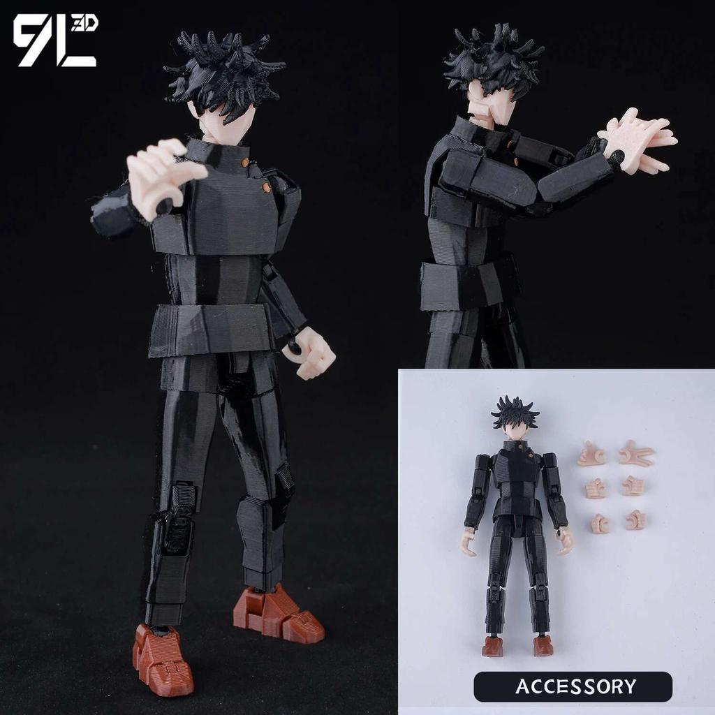 9L3D Jujutsu Kaisen Сукуна Юдзи Фигурка Lucky13 Аниме Коллекционная Игрушка Titan13 Многосуставная Позируемая T13 Проклятый Король Модель Подарок