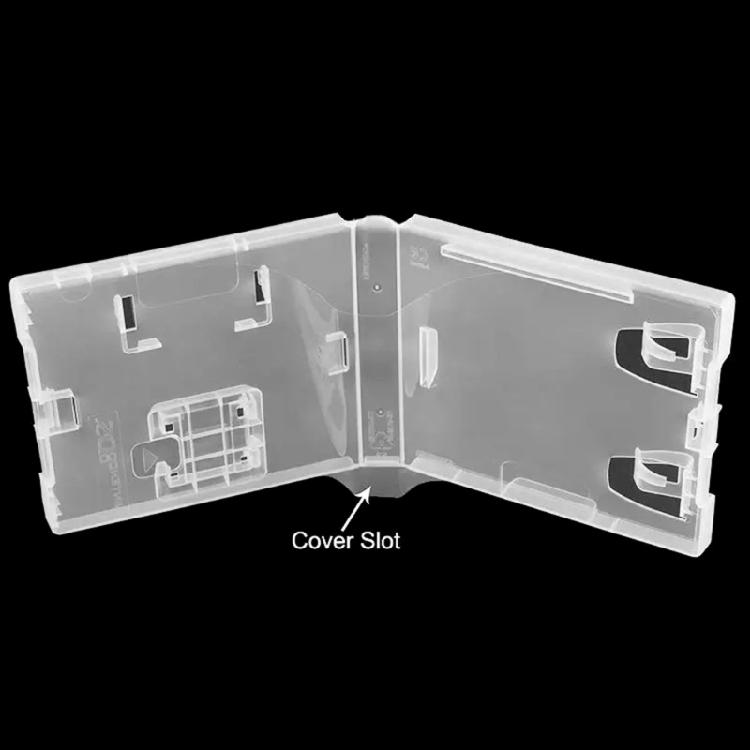 Ударопрочный контейнер для хранения игровых картриджей Управляющий контейнер для систем 3DS 2DS Ударопрочный пластиковый кейс