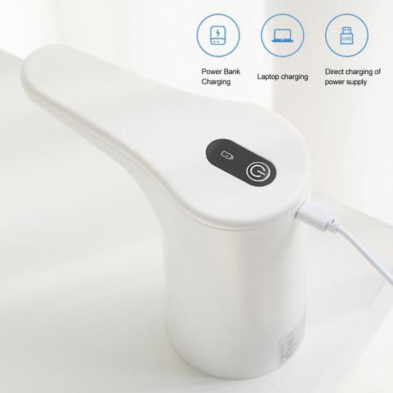 1 комплект, насос для бутылки с водой, зарядка через USB, диспенсер для бутылки с водой, безопасный, удобный электрический насос для дозирования воды для дома