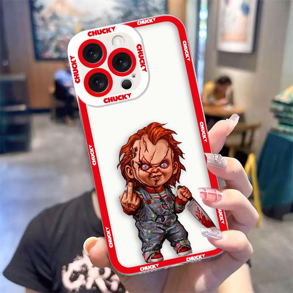 Прозрачный чехол для телефона Charles Lee Ray Chucky Doll Для VIVO Y400 Y100 Y75 Y51 Y50 Y36 Y35 Y28 Y22S Y21 Y20 Y19S Y17S Y16 Y15S Y04 Чехол