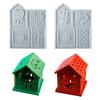 Креативные формы для ключей Castes Molds Sturdy Silicone House Shpe, стильные формы для товаров для рукоделия, ежедневного использования