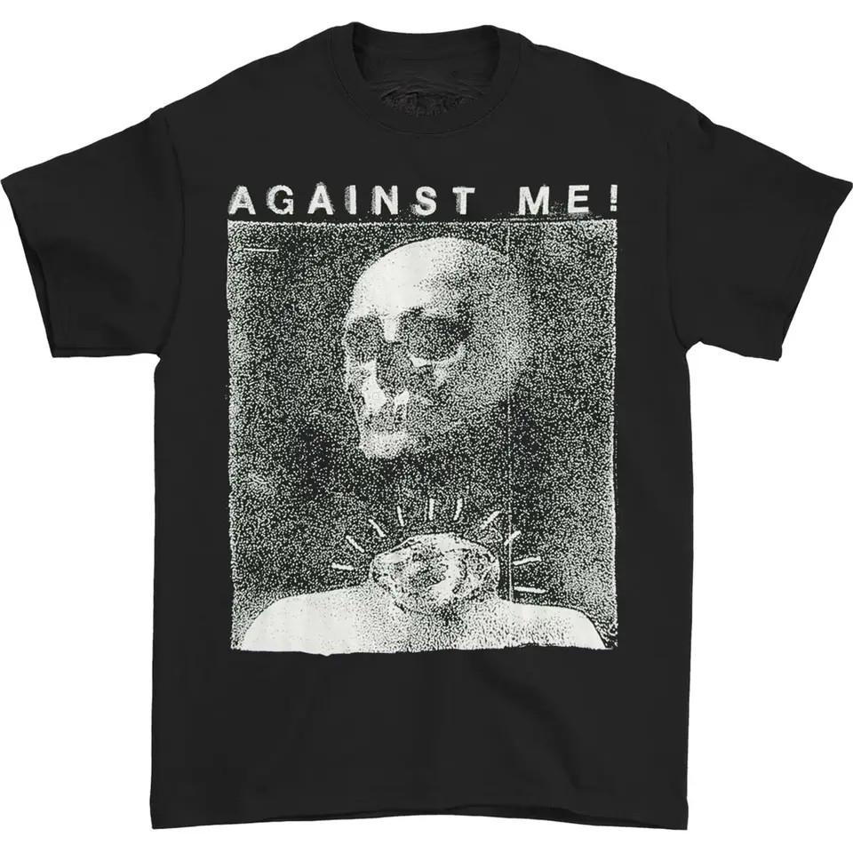 Against Me Band Album Cover Cotton All Size Black Unisex Shirt OM462 Unisex T-Shirt