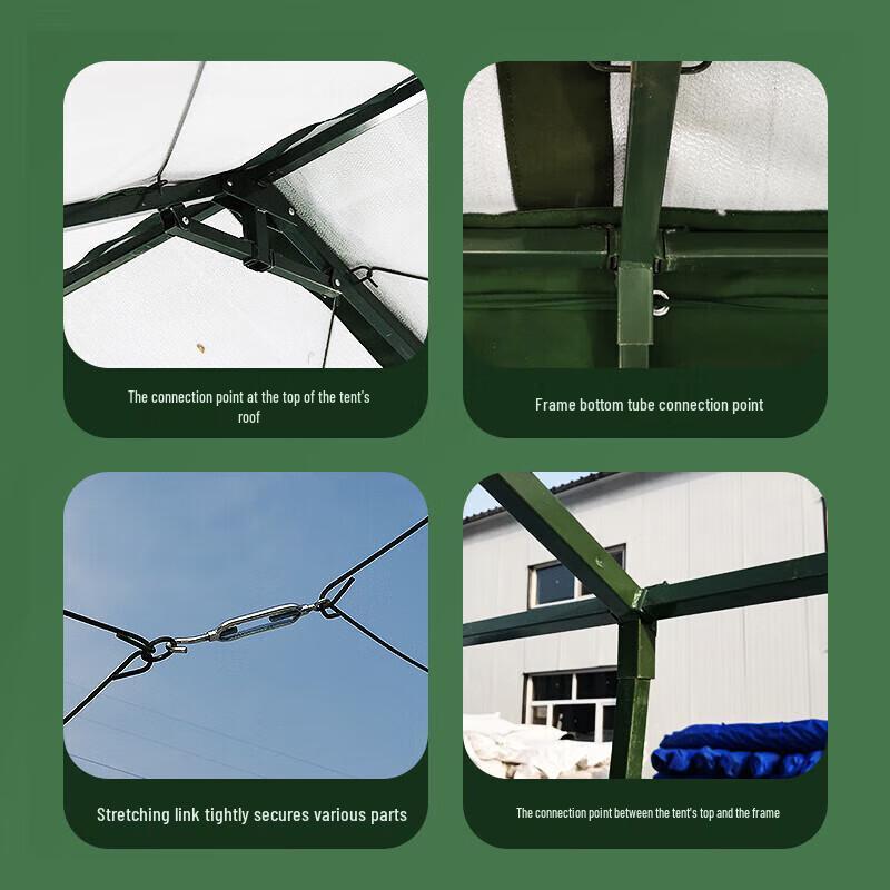 Windproof & Rainproof Emergency Relief Tent