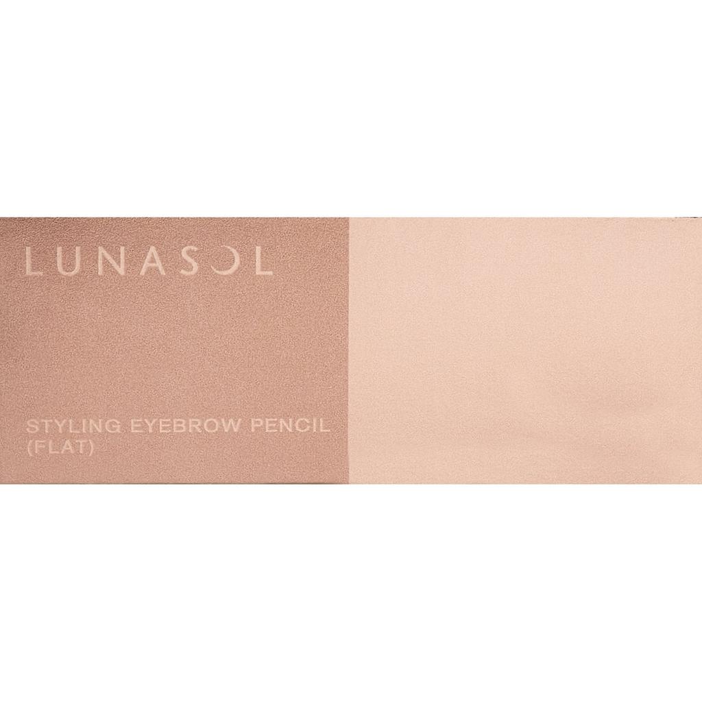 LUNASOL Карандаш для бровей плоский 01 Черный