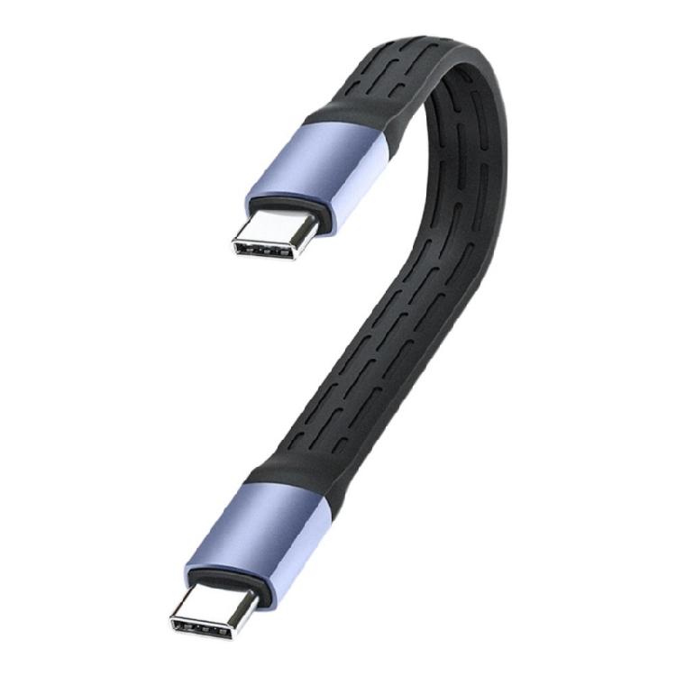 Надежный кабель USB C на USB C, 240 Вт, быстрая зарядка, 40 Гбит/с, передача данных, поддержка дисплея 8K, выход 240 Вт, кабель USB4