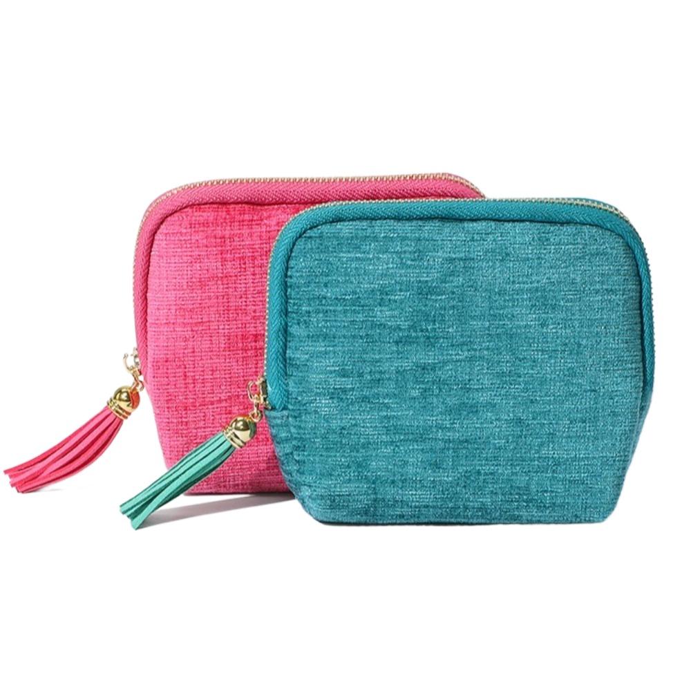 Velvet Jewelry Storage Bag Five-Layer Jewelry Holder Portable Jewelry Packing Bag  Gift