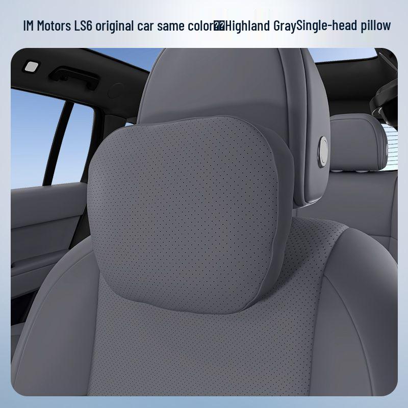 Zeekr LS6 Headrest Lumbar & Neck Support Pillow, Car Interior Essential.